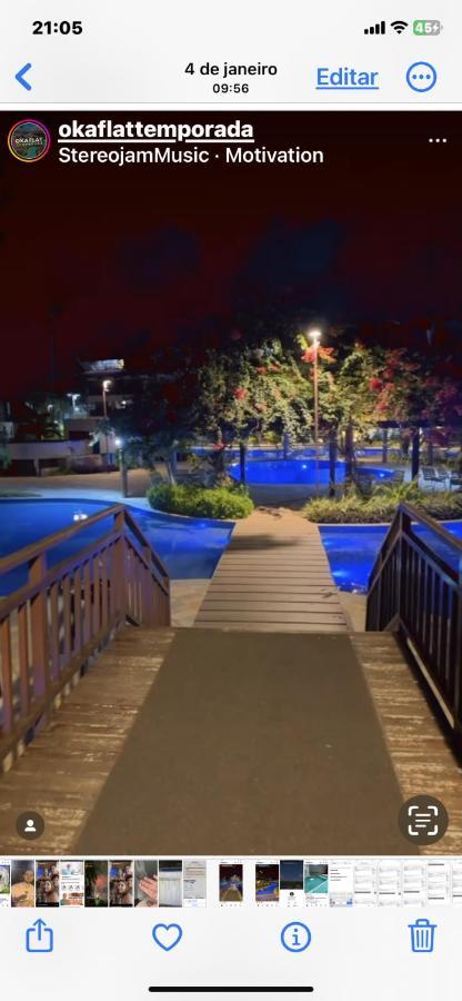 Flat Oka Beach Residence Luxo Porto de Galinhas Bagian luar foto