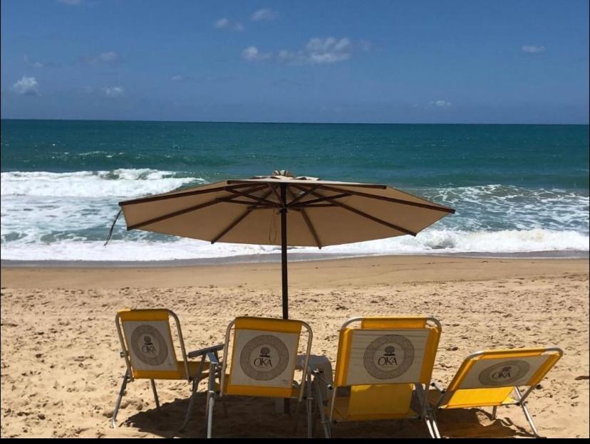 Flat Oka Beach Residence Luxo Porto de Galinhas Bagian luar foto