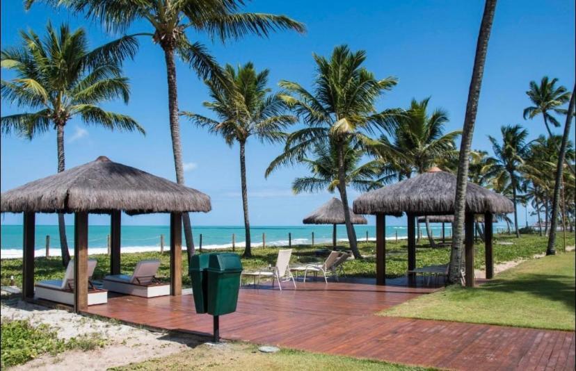 Flat Oka Beach Residence Luxo Porto de Galinhas Bagian luar foto