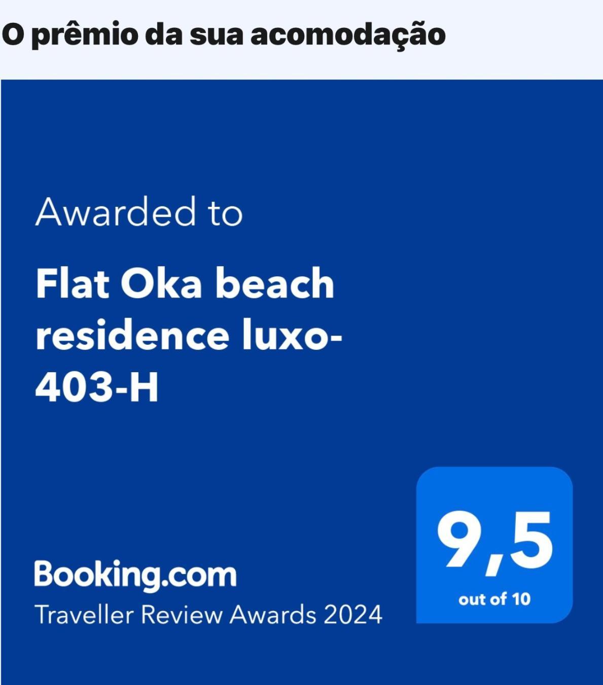 Flat Oka Beach Residence Luxo Porto de Galinhas Bagian luar foto