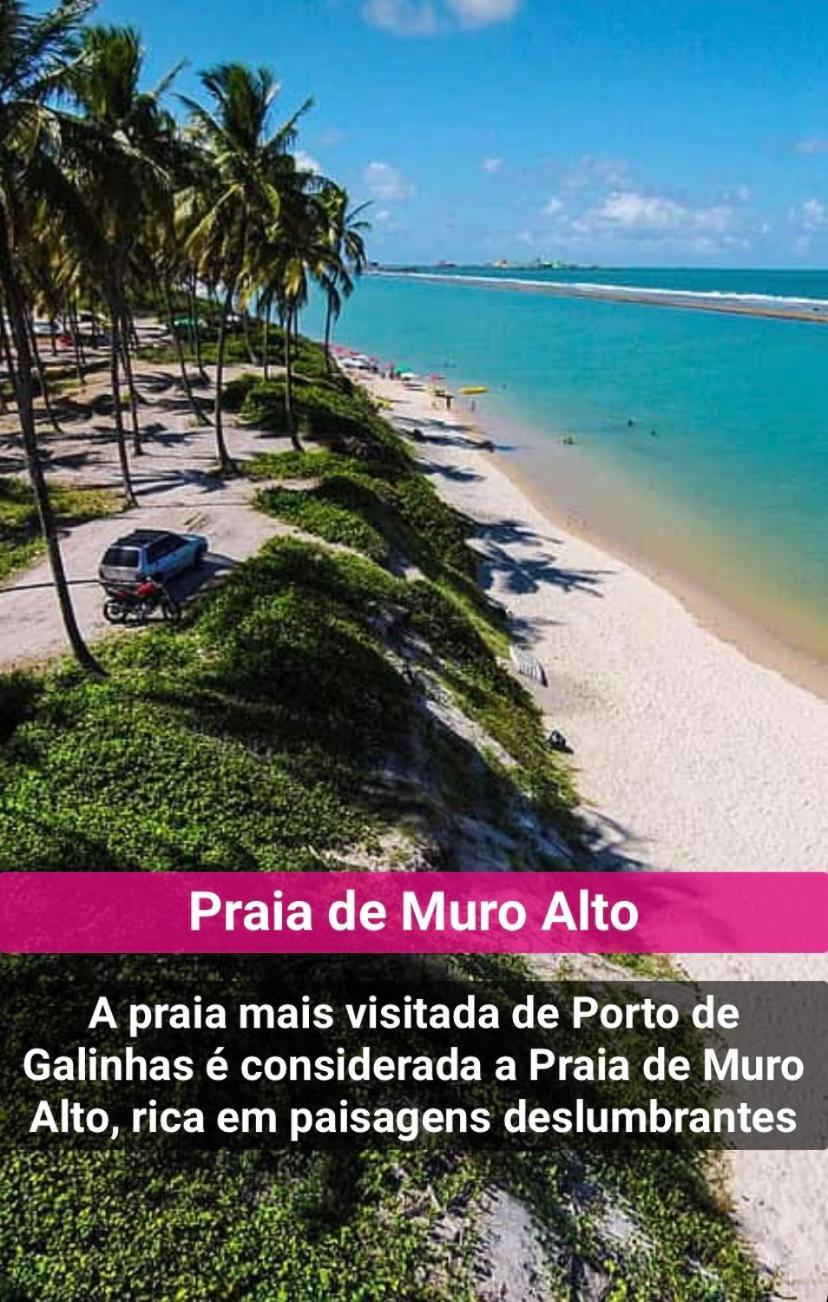Flat Oka Beach Residence Luxo Porto de Galinhas Bagian luar foto